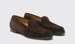 Outlet Scarosso Alain Brown Suede Brown - Suede