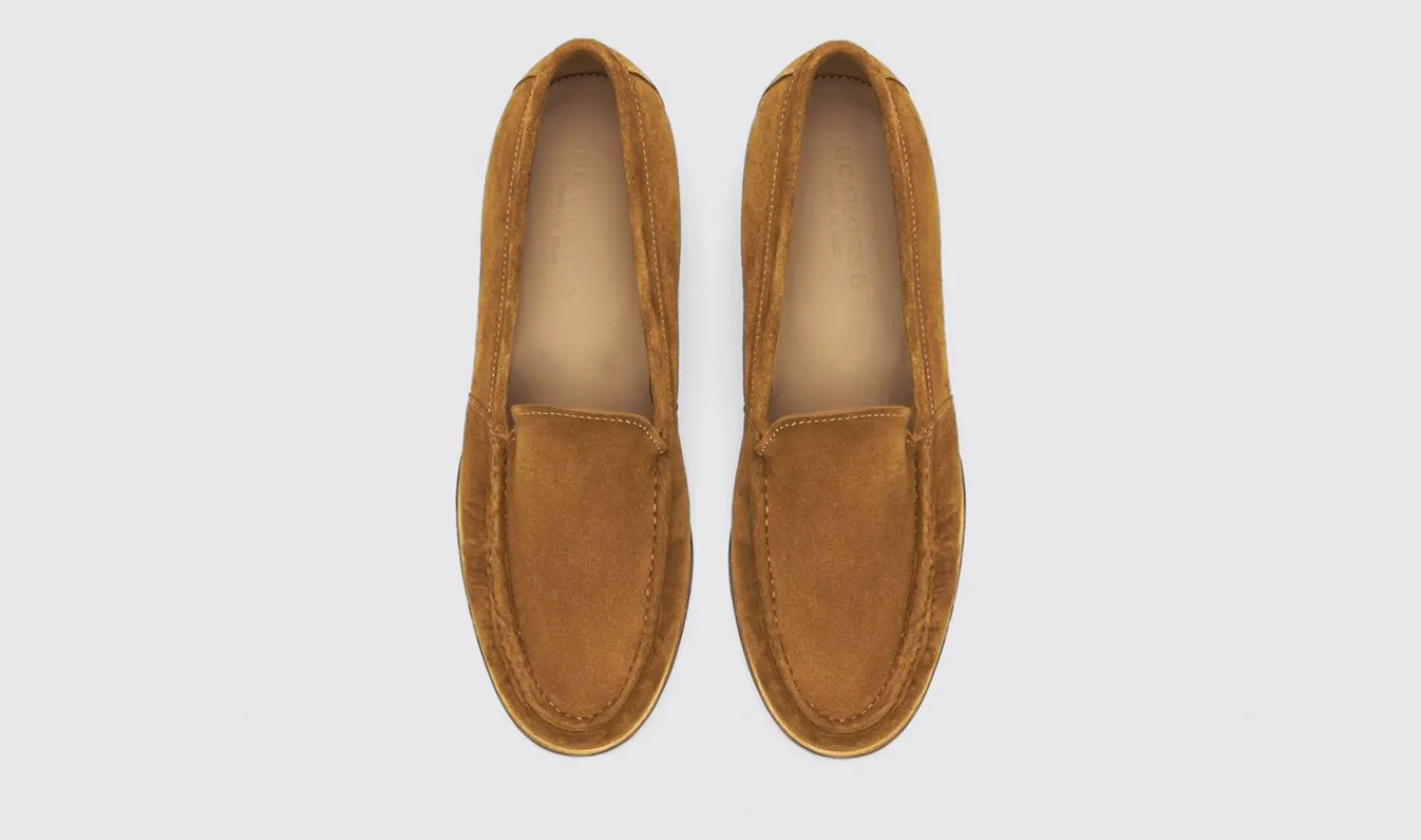 Best Sale Scarosso Alain Tan Suede Tan - Suede