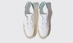 Sale Scarosso Alex Green Edit White/Green - Calf