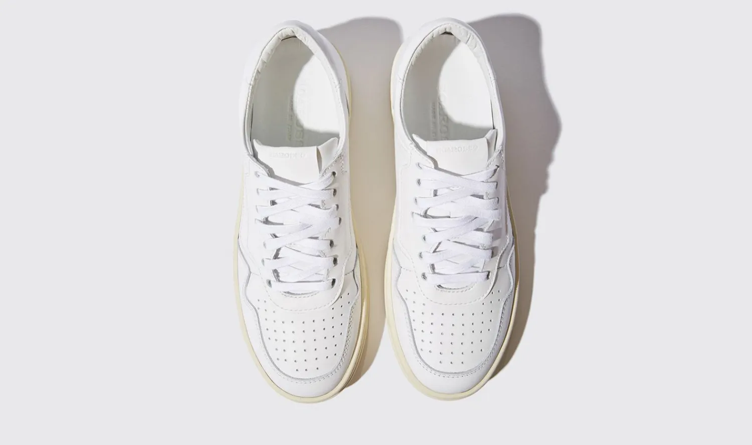 Shop Scarosso Alexia White White - Calf