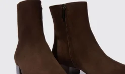 New Scarosso Ambra Marrone Scamosciata Brown - Suede