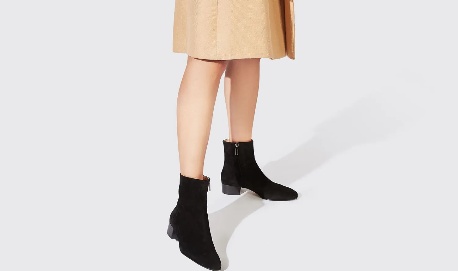 Sale Scarosso Ambra Nera Scamosciata Black - Suede