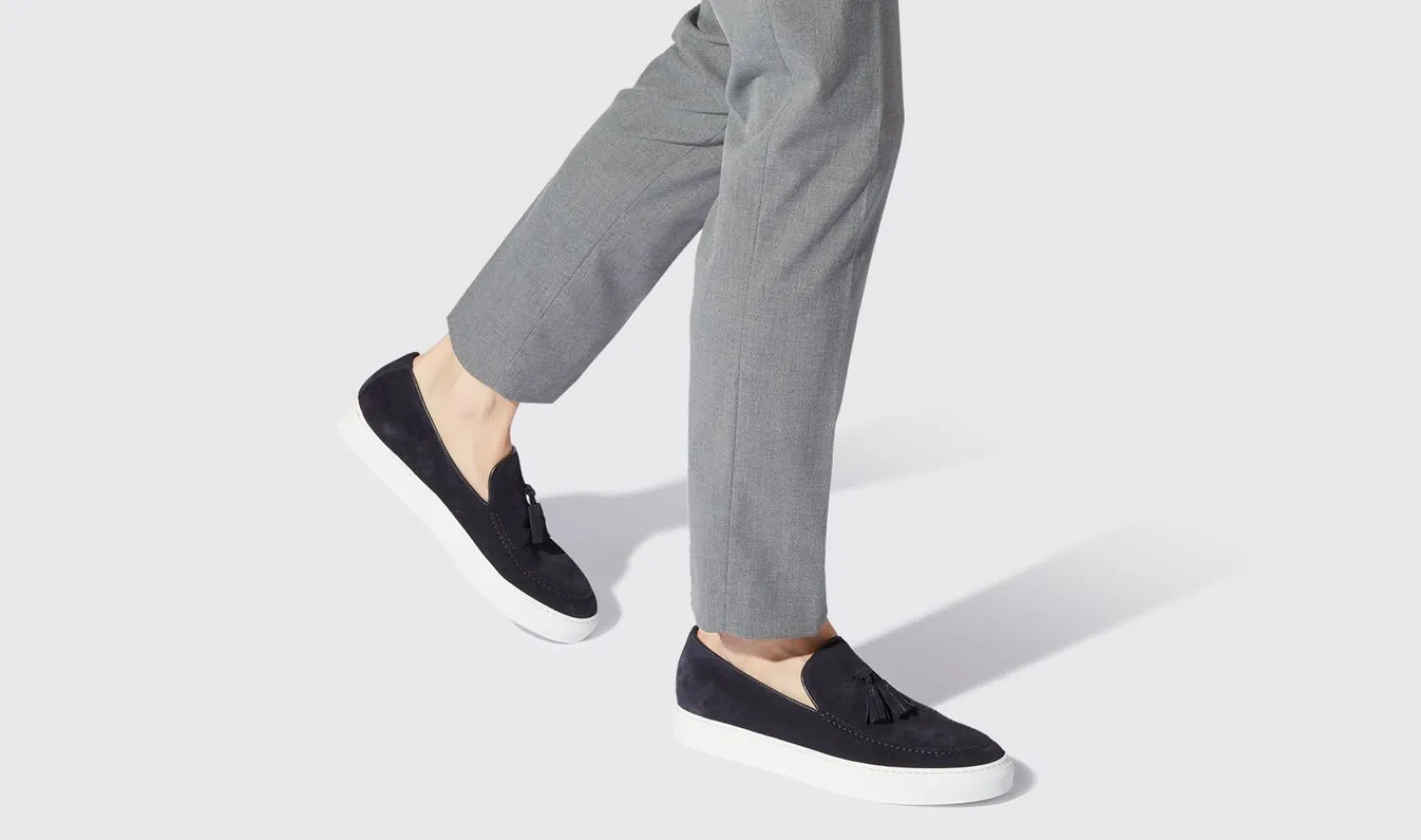 Discount Scarosso Amedeo Blu Scamosciato Blue - Suede