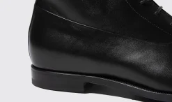 Best Scarosso Archie Black Black - Calf