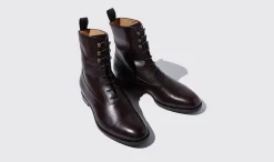 New Scarosso Archie Brown Brown - Calf