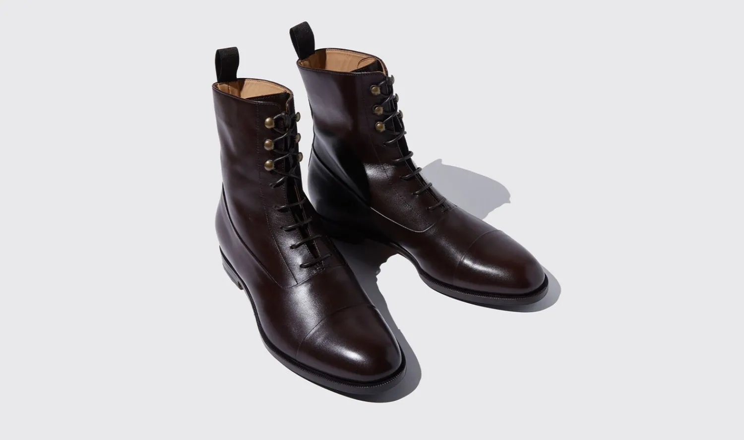 New Scarosso Archie Brown Brown - Calf