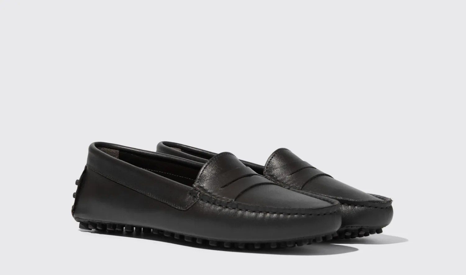 Hot Scarosso Ashley Black Black - Calf
