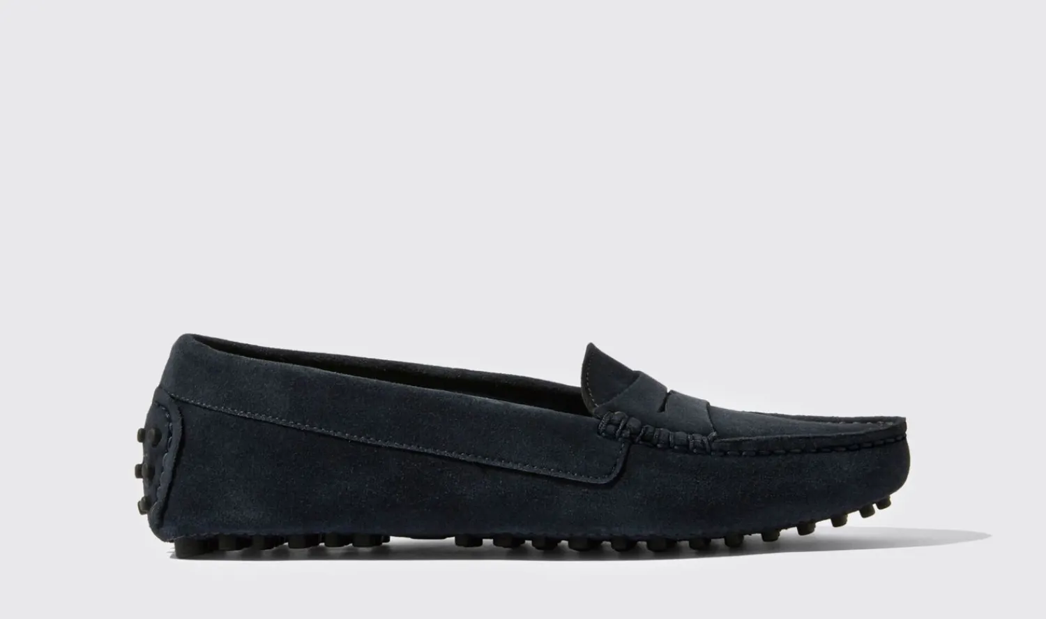 Store Scarosso Ashley Blue Suede Blue - Suede