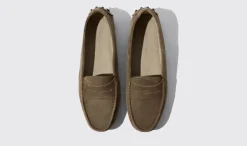 Sale Scarosso Ashley Taupe Suede Taupe - Suede