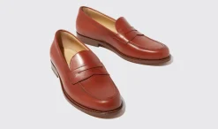 Clearance Scarosso Austin Cognac Edit Cognac - Calf