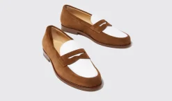 Shop Scarosso Austin Cognac Suede Cognac - Suede