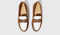 Shop Scarosso Austin Cognac Suede Cognac - Suede