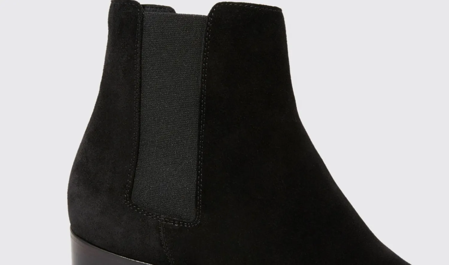 Cheap Scarosso Axel Black Suede Black - Suede