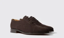 Flash Sale Scarosso Bacco Dark Brown Suede