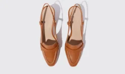 Sale Scarosso Bianca Cognac Cognac - Calf