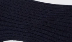 Sale Scarosso Blue Cotton Ankle Socks Blue - Cotton