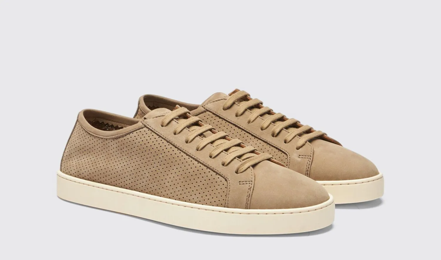 Flash Sale Scarosso Camillo Taupe Nubuck Taupe - Nubuck