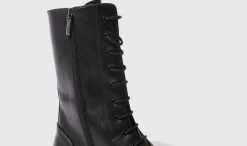 Shop Scarosso Cara Black Black - Calf
