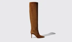 Flash Sale Scarosso Carra Tobacco Suede Tobacco - Suede