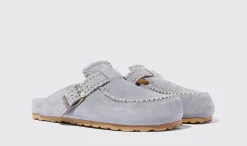 Clearance Scarosso Cheyenne Morning Light Blue - Suede
