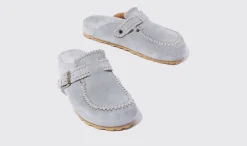 Clearance Scarosso Cheyenne Morning Light Blue - Suede