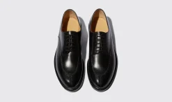 Flash Sale Scarosso Chuck Black Black - Calf