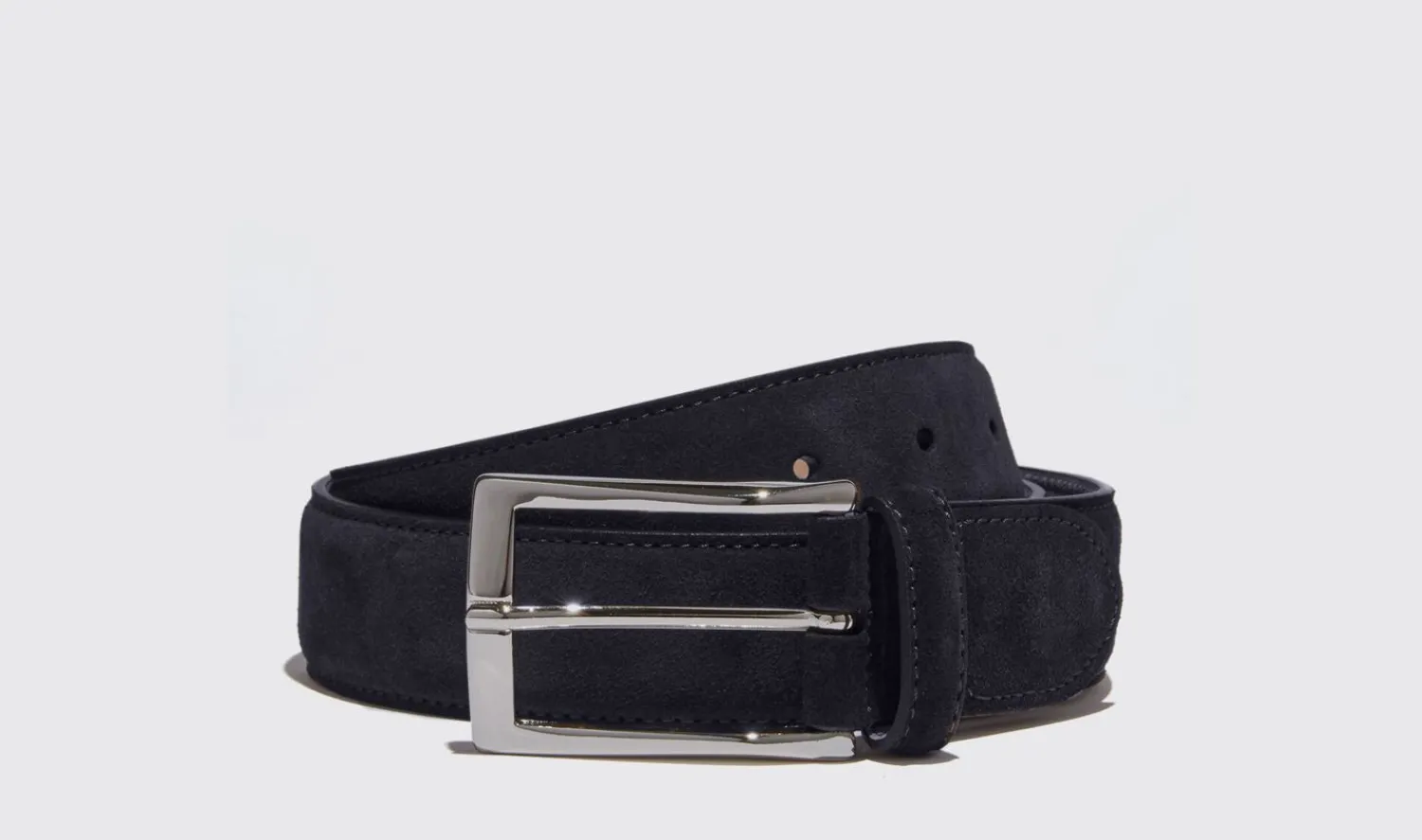 Flash Sale Scarosso Cintura Blu Classica Blue Suede