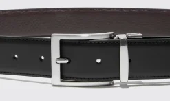 Flash Sale Scarosso Cintura Reversibile Mista Nera/Marrone Black Calf