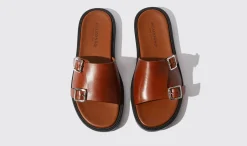 Cheap Scarosso Costantino Cognac Cognac - Calf