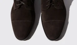 Cheap Scarosso Dante Moro Scamosciato Dark Brown Suede