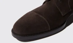 Cheap Scarosso Dante Moro Scamosciato Dark Brown Suede