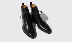 Best Sale Scarosso Dante Nero Black Calf