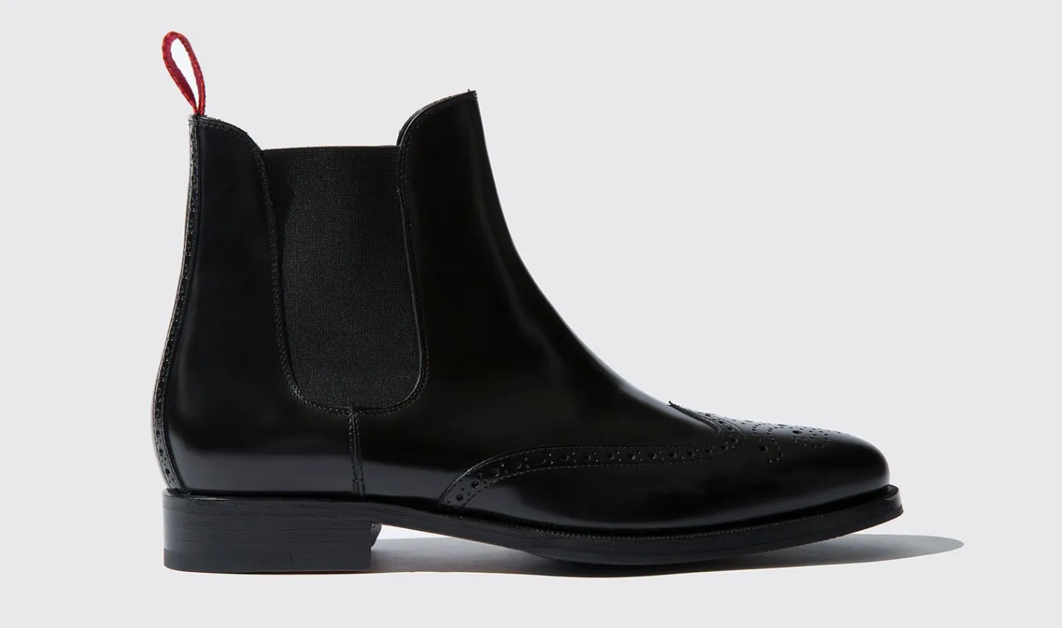 Shop Scarosso Dario Nero Black Calf