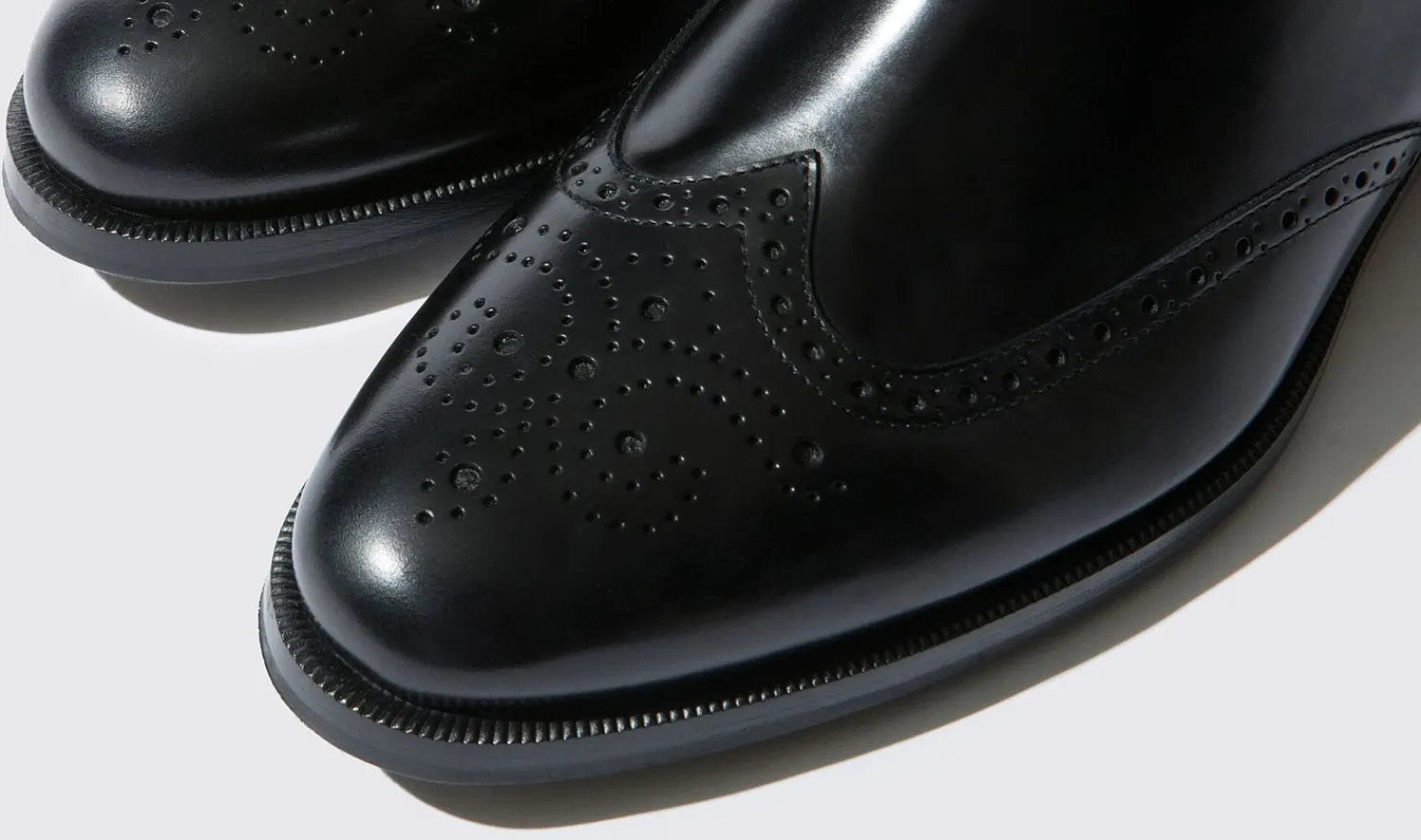Shop Scarosso Dario Nero Black Calf