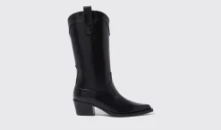 Clearance Scarosso Dolly Black Black - Calf