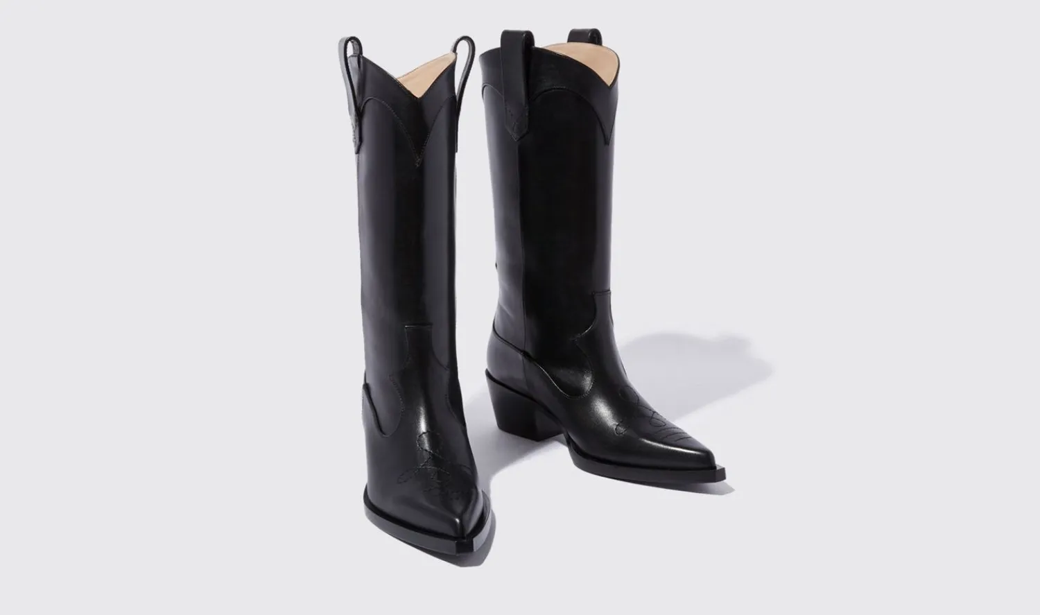 Clearance Scarosso Dolly Black Black - Calf