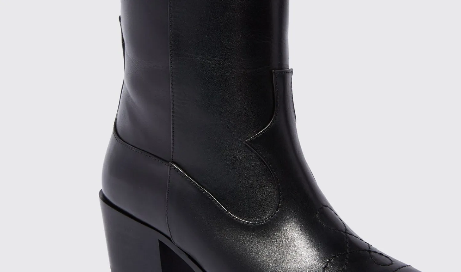 Clearance Scarosso Dolly Black Black - Calf