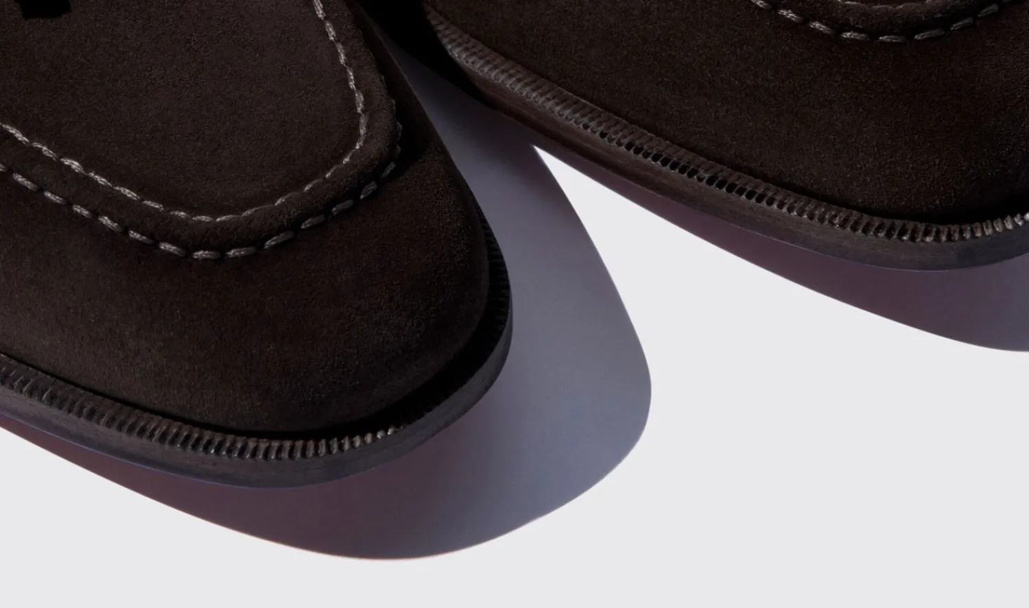 Cheap Scarosso Duccio Ebano Scamosciato Leggero Dark Brown Suede