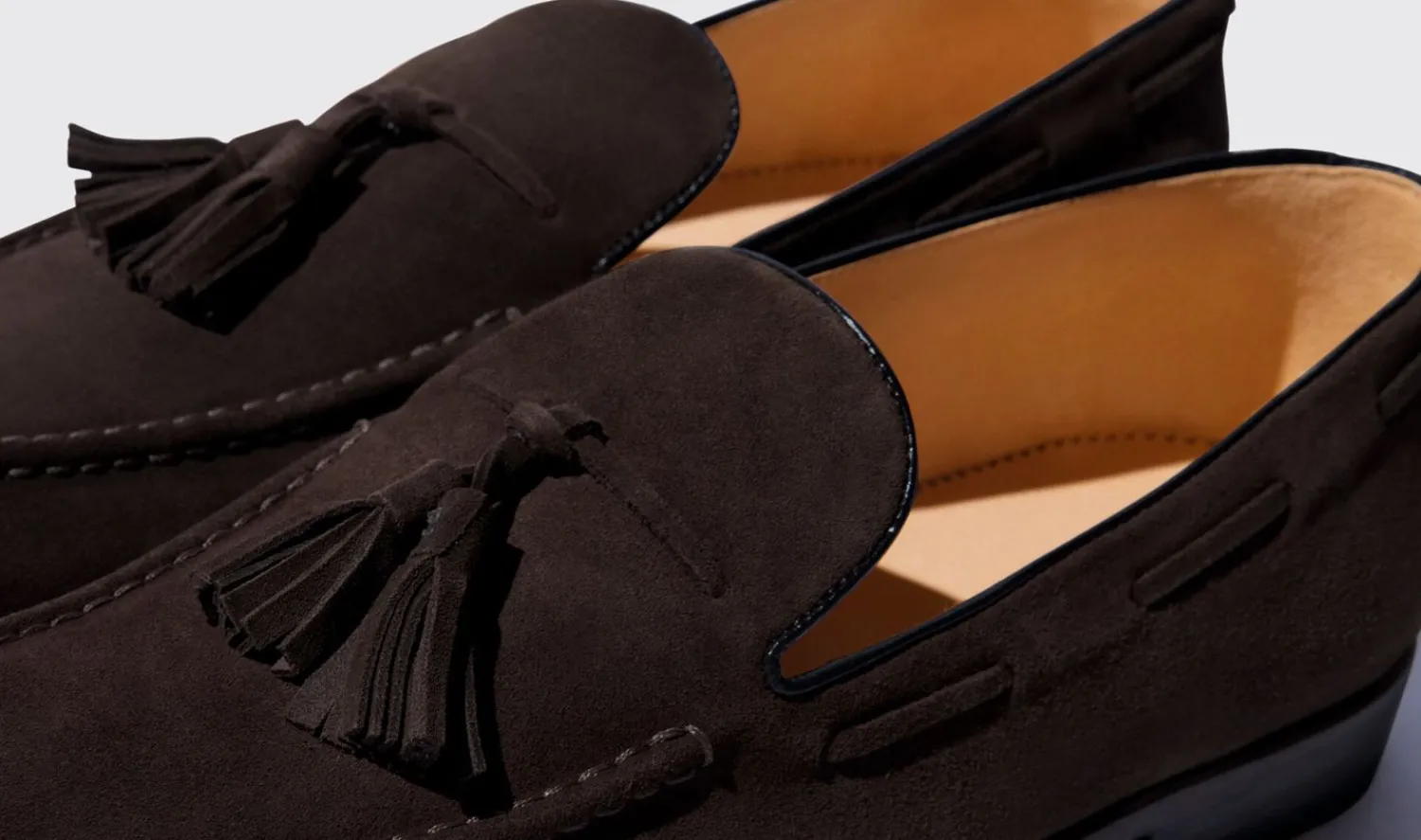Cheap Scarosso Duccio Ebano Scamosciato Leggero Dark Brown Suede