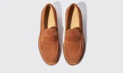 Cheap Scarosso Edward Tan Suede Tan - Suede
