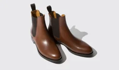 Hot Scarosso Elena Castagno Light Brown - Calf