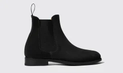 Flash Sale Scarosso Elena Nera Scamosciata Black - Suede