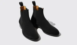 Flash Sale Scarosso Elena Nera Scamosciata Black - Suede