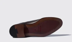 Outlet Scarosso Enzo Ebano Dark Brown Calf