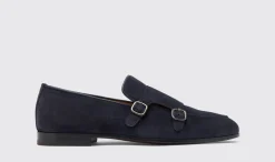 Hot Scarosso Ernesto Blue Suede Blue - Suede