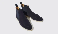 Online Scarosso Eugenio Blu Scamosciato Blue - Suede
