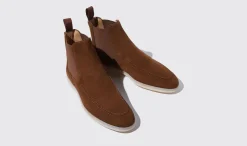 Discount Scarosso Eugenio Tabacco Scamosciato Tobacco - Suede