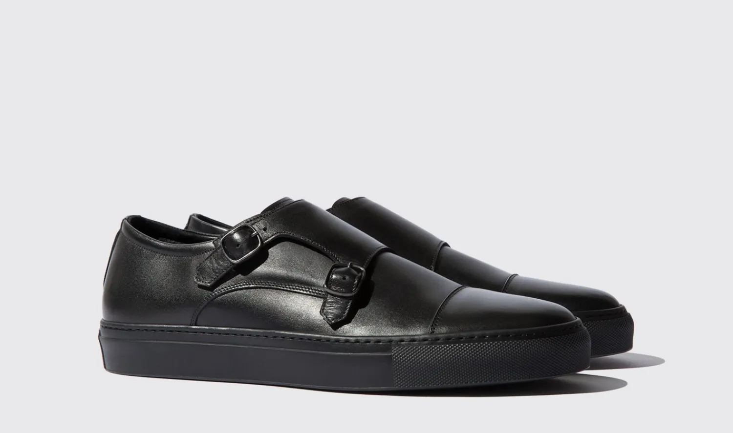 Shop Scarosso Fabio Nero Intenso Black Black - Calf
