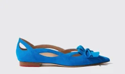 Online Scarosso Forget-Me-Not Light Blue - Suede