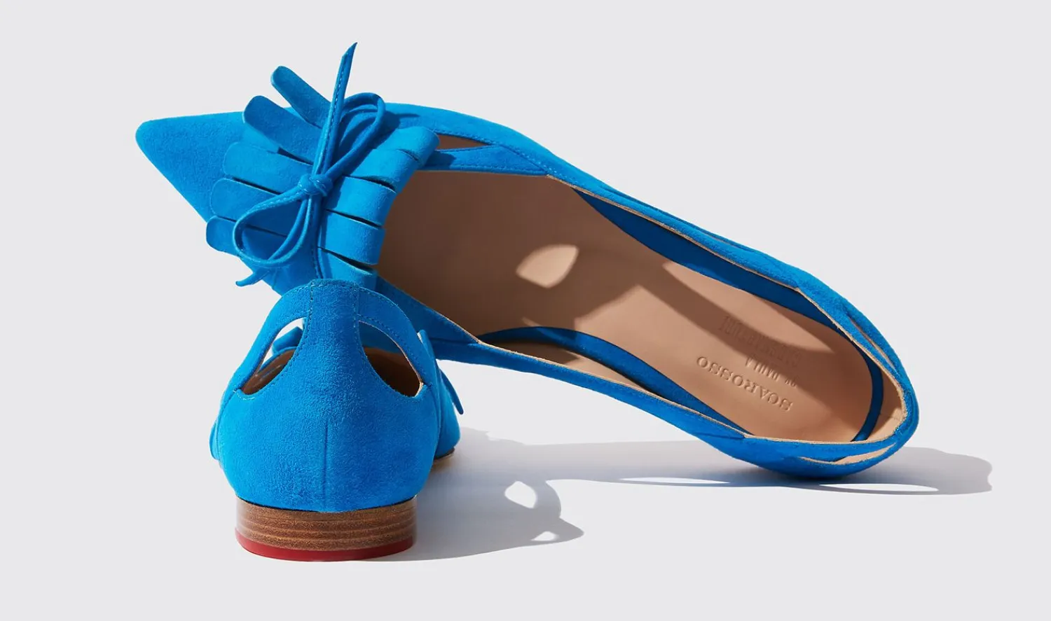 Online Scarosso Forget-Me-Not Light Blue - Suede